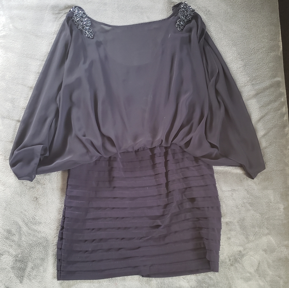 Navy Blue Cache Dress